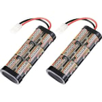 Reely Pack de batterie (NiMh) 7.2 V 3000 mAh Nombre de cellules: 6 stick Tamiya