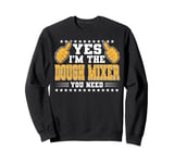 Retro Profession I'm The Dough Mixer Sweatshirt