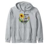 Husband always on my mind forever in my heart sunflower Zip Hoodie