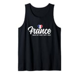 French Souvenirs Makes My Heart Skip A Beat I Love France Tank Top