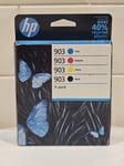 Original HP 903 Genuine Ink Cartridge 4 Pack Officejet Pro 6950 6960 6970 6975