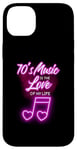 iPhone 14 Plus 70's Music Is The Love Of My Life Melody Case