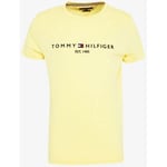 T-shirt Tommy Hilfiger  T-SHIRT Homme est 1985 Jaune