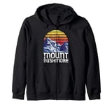 Mount Rushmore USA National Monument Historical American Zip Hoodie