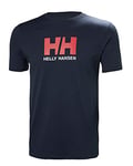 Helly Hansen Homme T-Shirt HH Logo, XL, Marine