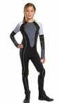 Girls KATNISS Everdeen The Games or Mockingjay Fancy Dress Costume Hunger Games