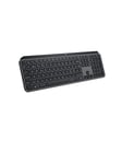 Logitech MX Keys S Graphite - CZ - Tastatur - Tsjekkisk - Svart