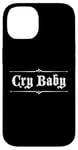 Coque pour iPhone 14 Design gothique original CRY BABY