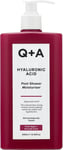 Q+A Hyaluronic Acid Post-Shower Moisturiser for Hydrating Body Care, blend of A