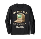 80's Computer Player Long Sleeve T-Shirt