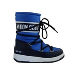 Moon Boot - Kids We Sport Mid Jr Snow Boot - Light Blue Navy