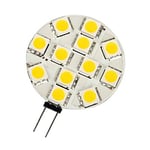 Ampoule LED G4 2,4W Ronde lumière 20W - Blanc du Jour 6000K