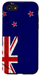 Coque pour iPhone SE (2020) / 7 / 8 New Zealand Flag Colours Gift for New Zealanders