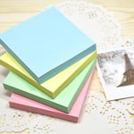 (12-pack) Post-it-lappar 7,6x 7,6 cm, pastellfärgade superklibbiga klisterlappar, 100 st/bok