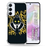 Cokitec Coque Renforcée pour Samsung Galaxy A35 5G Manga Assassination Classroom Kuro Noir