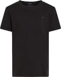 Tommy Hilfiger Boy's Boys Basic Cn Knit S/S Kb0kb04140 T-Shirt, Black (Meteorite), 74