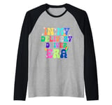 In My Delivery Driver Era Job Occupation Profession Raglan Baseball Tee