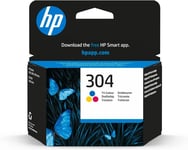 HP N9K05AE 304 Original Ink Cartridge, Tri-Color, (Pack of 1)