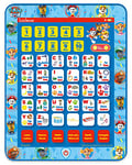 LEXIBOOK JCPAD002PAi4 Tablette éducative bilingue Paw Patrol pour Apprendre Les Lettres, Les Chiffres, Les Mots, l'orthographe et la Musique, Langues Anglais/Portugaise, Bleu