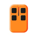 télécommande portail universelle telecommande portail de porte de Garage pour 433mhz 287-868MHz commande de garage ouvre-porte de garage code roulant émetteur de code fixe gara - Type YNG800 Orange