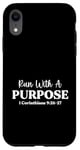 Coque pour iPhone XR 1 Corinthiens 9:26 Verset biblique chrétien