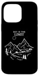 Coque pour iPhone 14 Pro Max Le ciel est la limite, la grandeur du mont