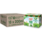 18 x 200ml Cow & Gate 1 First Infant Milk From Birth Multipack