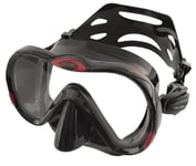 SEAC Boss Masque de plongée Mono Verre Adulte Noir/Noir