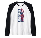 Honor The Fallen Liberty Memorial Day Veteran Raglan Baseball Tee