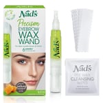 Nad's Facial Wax Wand Eyebrow Shaper, Eyebrow Kit, Face Wax, No-heat Formula