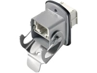 Telegärtner Stx V5 Rj45 Flenssett Variant 5 Kobling, Monteringsstenger: 8P8c J80020a0007 Aluminium J80020a0007 1 Stk (J80020a0007)