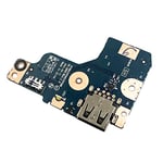 ZAHARA Carte USB pour Lenovo Legion 5-15ACH6 82JW 5C50S25210 NS-D601 NS-D602 USB Board/USB c Breakout Board