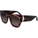 Lunettes de soleil Victoria Beckham  VB652S Lunettes de soleil, Havana/Marron, 51 mm