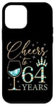 Coque pour iPhone 12 mini Félicitations aux femmes de 64 ans, 64e anniversaire de la Reine des femmes