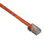 Black box BLACK BOX GIGABASE® CAT5E 350-MHZ STRANDED ETHERNET PATCH CABLE - UNSHIELDED (UTP), CM PVC, NO BOOT (RJ45 M/M), ORANGE, 100-FT. (30.4-M) (EVNSL59-0100)