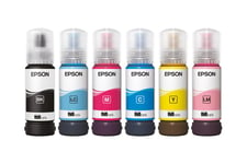 Epson EcoTank 107 - ljus magenta - original - påfyllnadsbläck