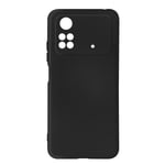 Coque - AVIZAR - Xiaomi Poco M4 Pro 4G - Semi-rigide - Noir - Finition douce