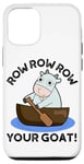 iPhone 12/12 Pro Row Row Row Your Goat Funny Animal Pun Case