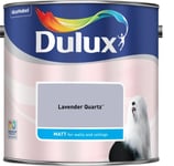 Dulux Smooth Emulsion Matt Paint - Lavender Quartz - 2.5L - Walls and Ceiling