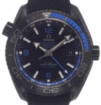 Omega 215.92.46.22.01.002 Seamaster Planet Ocean 600M Musta/Kumi Ø45.5 mm