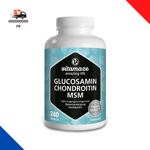 Glucosamine, Chondroitine Et Vitamine C - Complément Alimentaire 240 Gelules