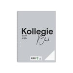 Kollegieblock A4 60 g rutat, 10 st