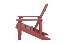 Kansituoli Adirondack 88x75x88 cm - Punainen