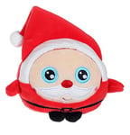 Gipsy Squishimals Père Noël Peluche, 70890, Rouge, 10 cm