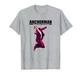 Anchorman Ron Burgundy Jumping Portrait T-Shirt