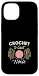 Coque pour iPhone 14 Crochet Therapy Mindfulness Soulagement du stress Bien-être mental