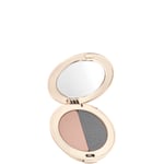 Jane Iredale Pure Pressed Eye Shadow Duo Hush/Smokey Grey