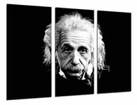 Pictures Camera Picture Famous Scientific Albert Einstein, White/Black, 97 x 62 cm XXL