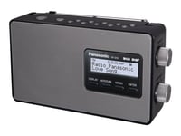 Panasonic-Rf-D10eg - Bærbar Dab-Radio - 2 Watt - Svart