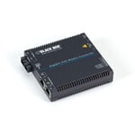 Black box BLACK BOX LGC5200 SERIES FAST ETHERNET (100-MBPS) POE MEDIA CONVERTER - (2) 10/100/1000-MBPS COPPER TO 100/1000-MBPS MULTIMODE FIBER, 850NM, 0.5KM, SC (LGC5201A)